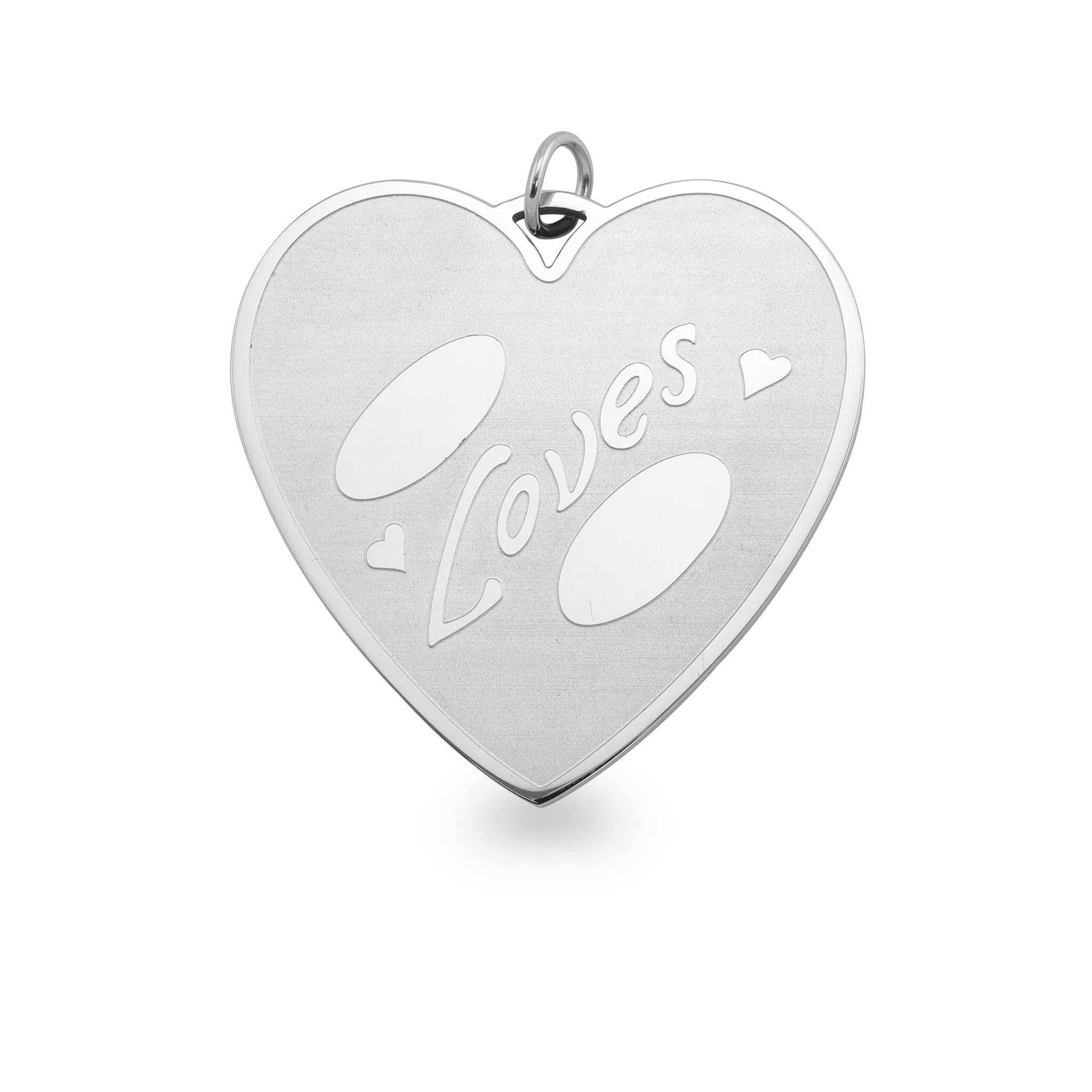 Stainless Steel Loves Heart Pendant / SBB0052、mySite、dreamappss