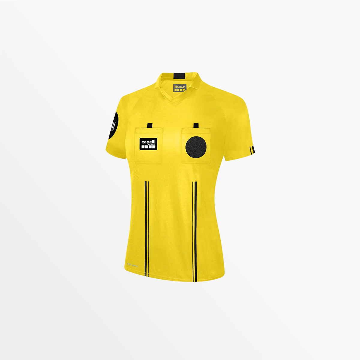 WOMEN'S OFFICIAL REFEREE V-NECK SHORT SLEEVE JERSEY、mySite、neckold