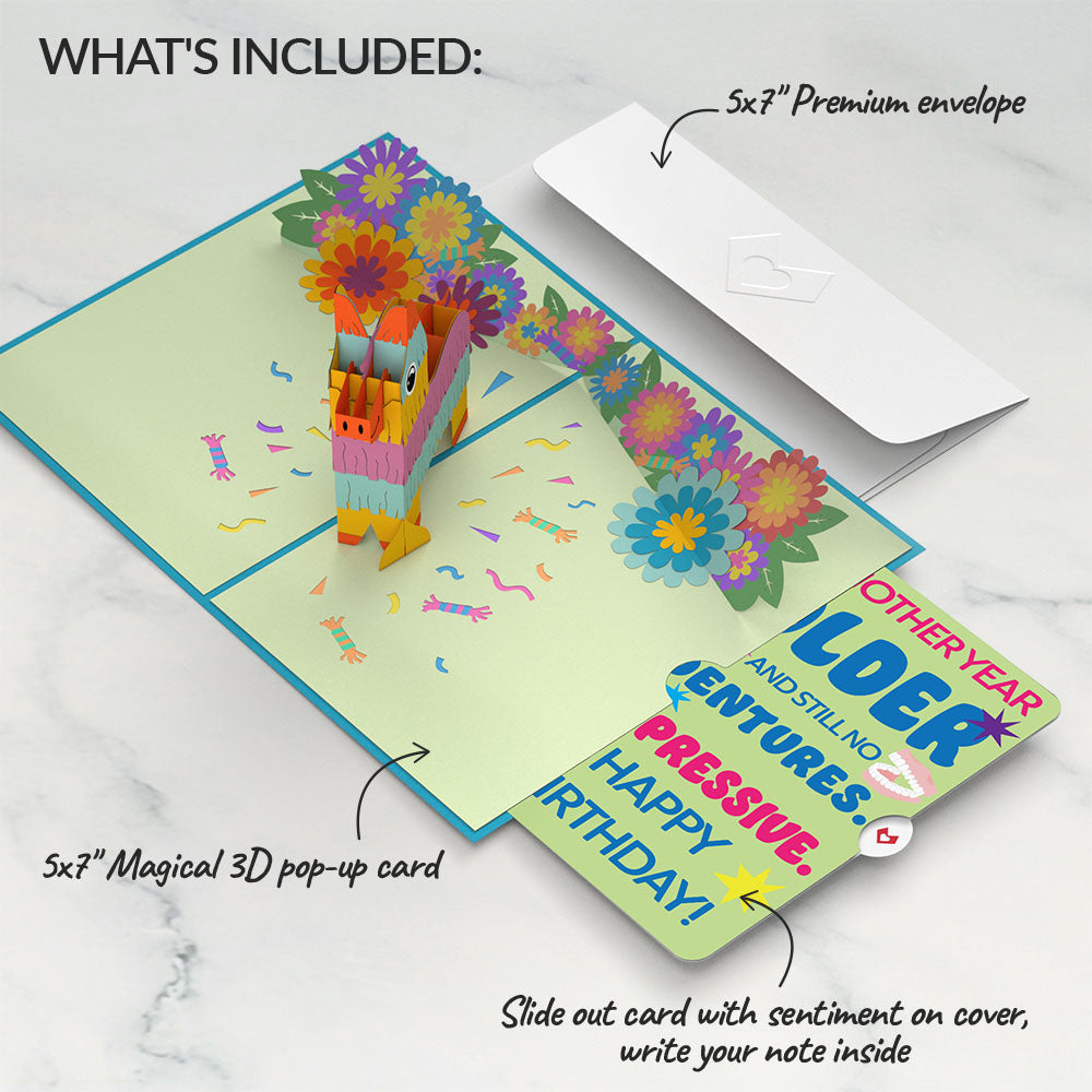 Pinata Birthday Pop-Up Card and Sentiment Set、mySite、solidvoid