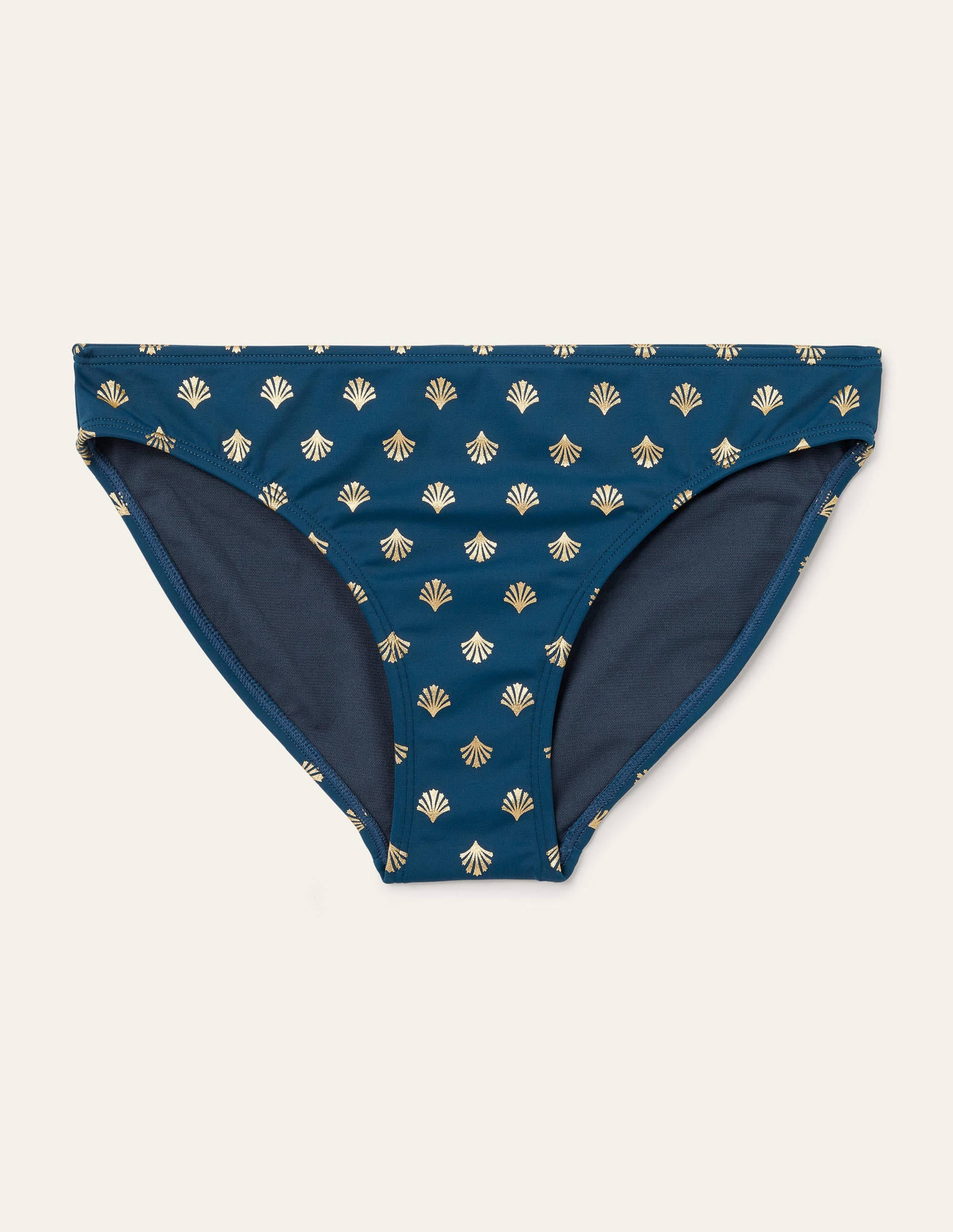  Amalfi Bikini Bottoms-Rich Teal and Gold, Coral Tile、mySite、ashleygrahame