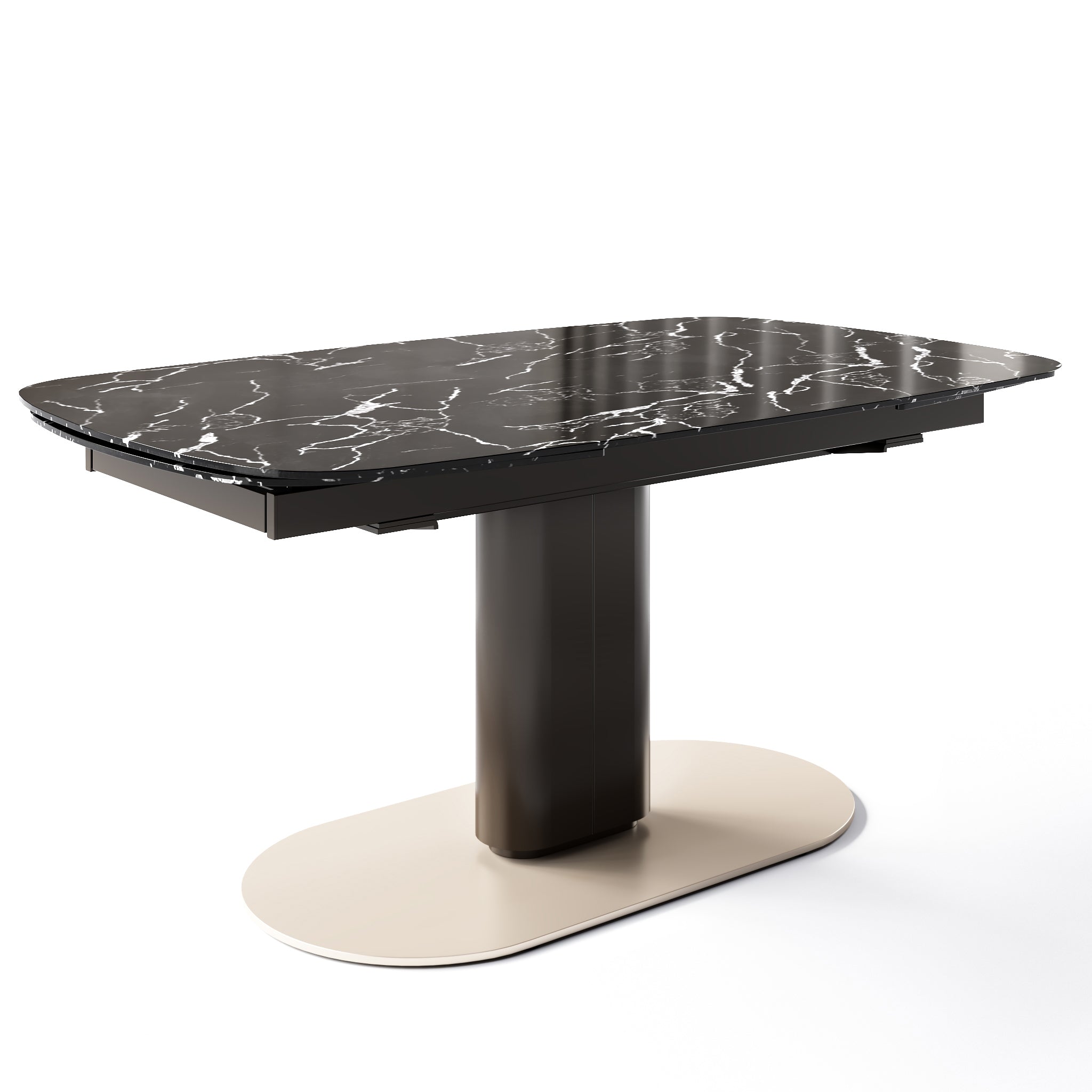  Cameo Extendable Dining Table with Various Finishes、mySite、sugarbowlscore