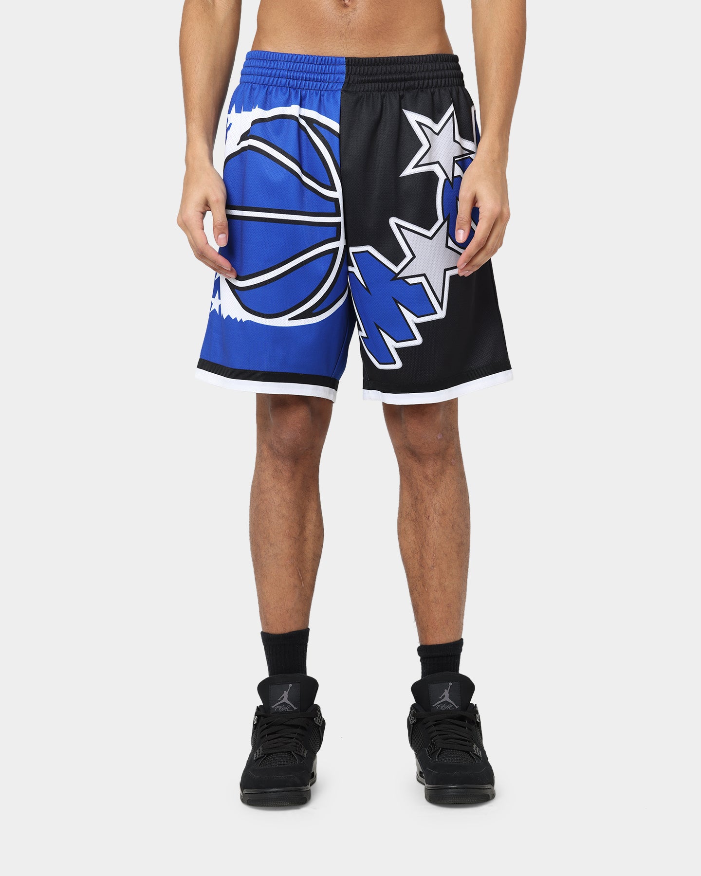 Mitchell & Ness Orlando Magic Big Face 5.0 Shorts Blue、mySite、zt4zffjzw