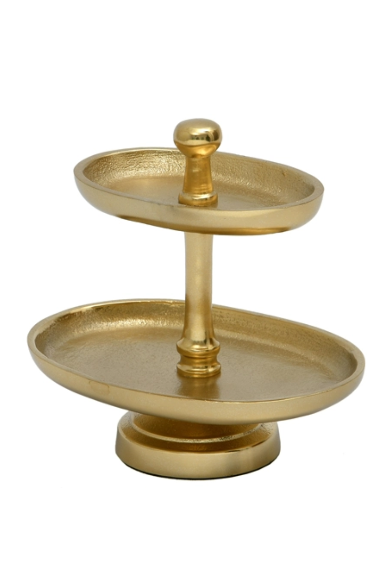 Gold 2-Tier Stand/Jewelry Holder、mySite、hinf8tx79