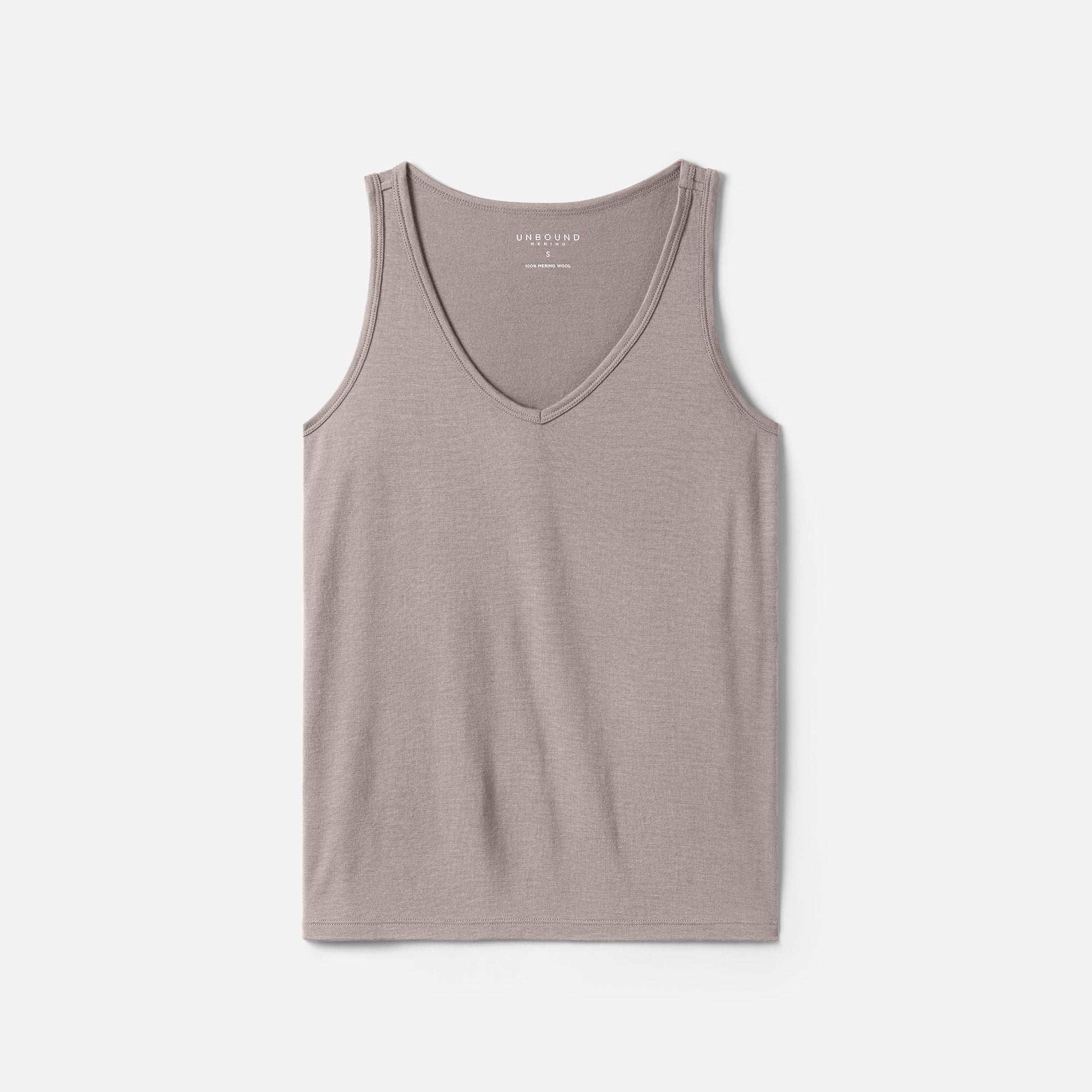 Women's Relaxed Merino V-Neck Tank、mySite、noshort