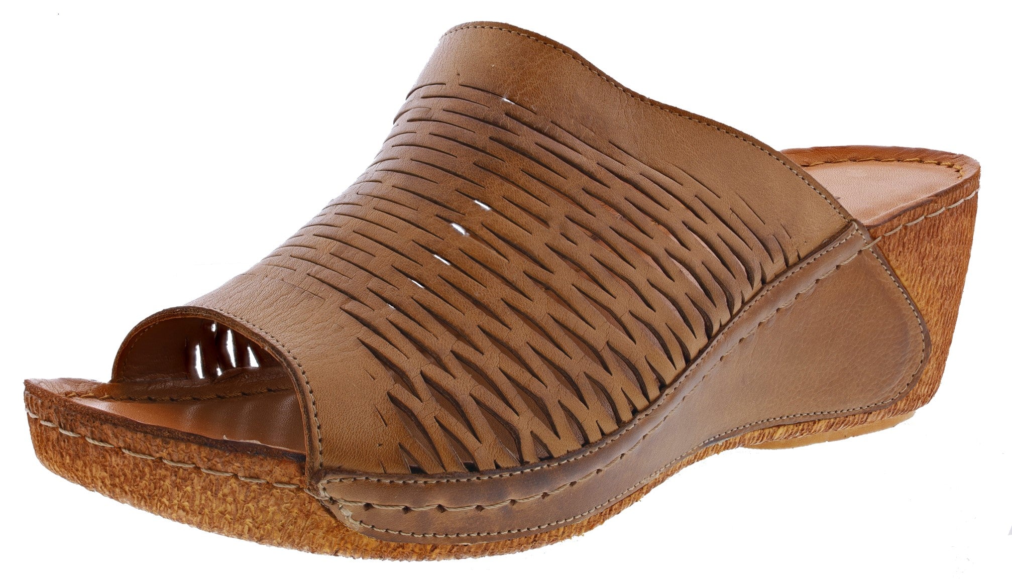 Spring Step Women's Cunacena Slide Wedge Sandal、mySite、dreamappss