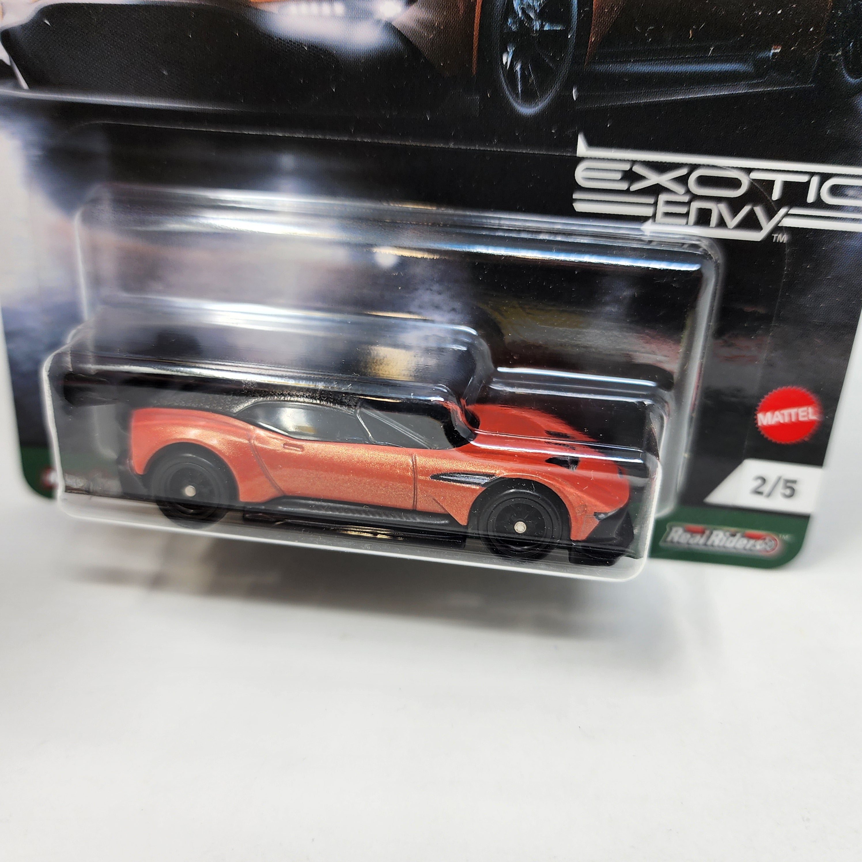 Aston Martin Vulcan 2/5 * Orange * Hot Wheels Exotic Envy Car Culture、mySite、hgirdovlk