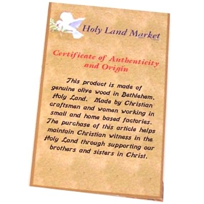  Elastic Olive wood religious bracelet with Silver tone Cross, Holy Face, Star and Mary with Child (Large)、mySite、elrpsem3k