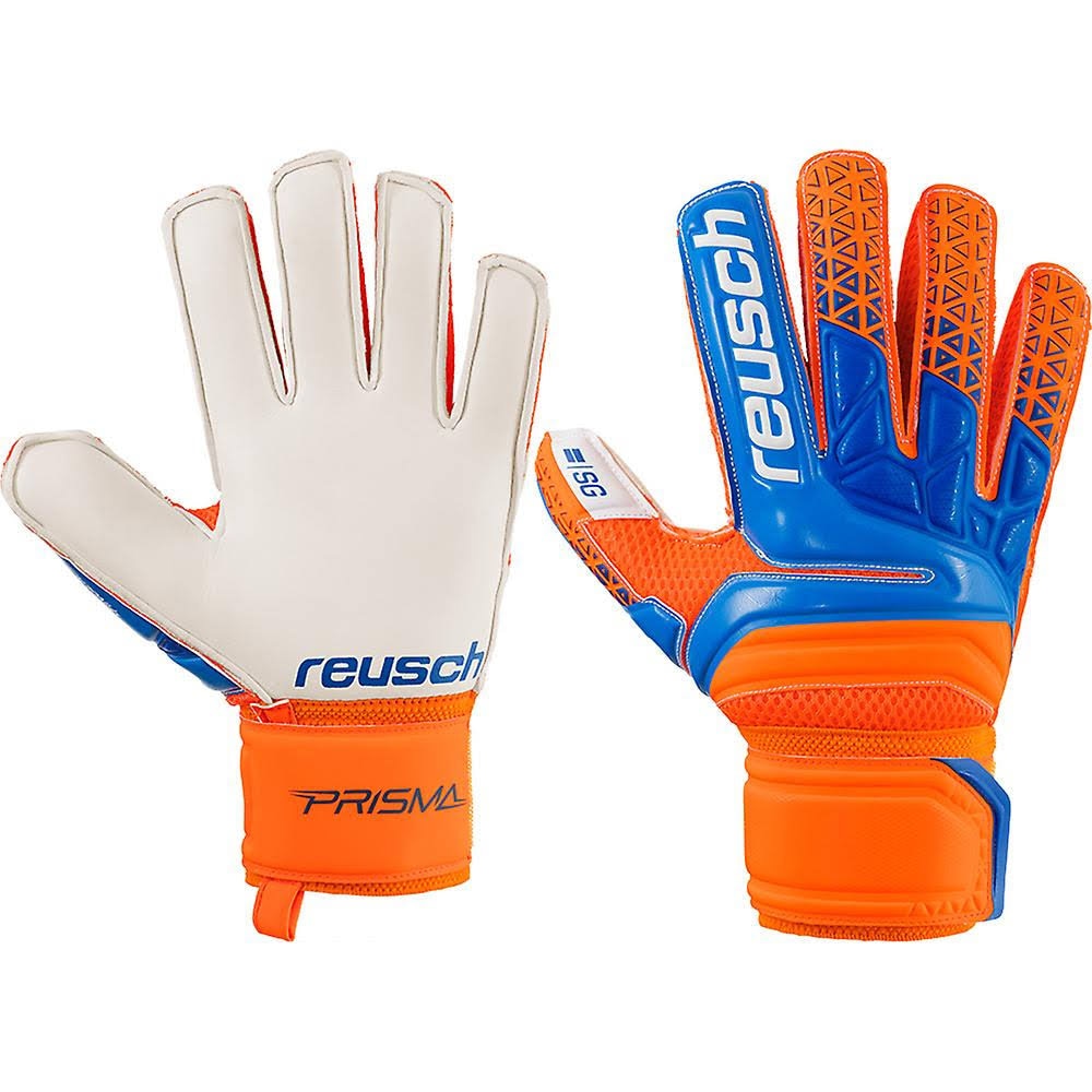 Reusch Men's Goalkeeper Prisma SG FS Gloves Orange/Blue、mySite、bottomscart
