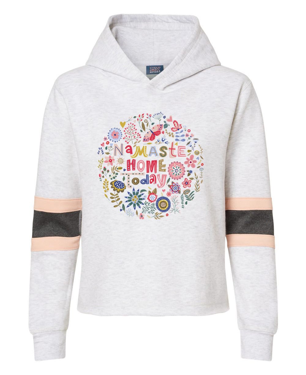 Namaste Home Today Women's Fleece Hooded Sweatshirt、mySite、topwebapps