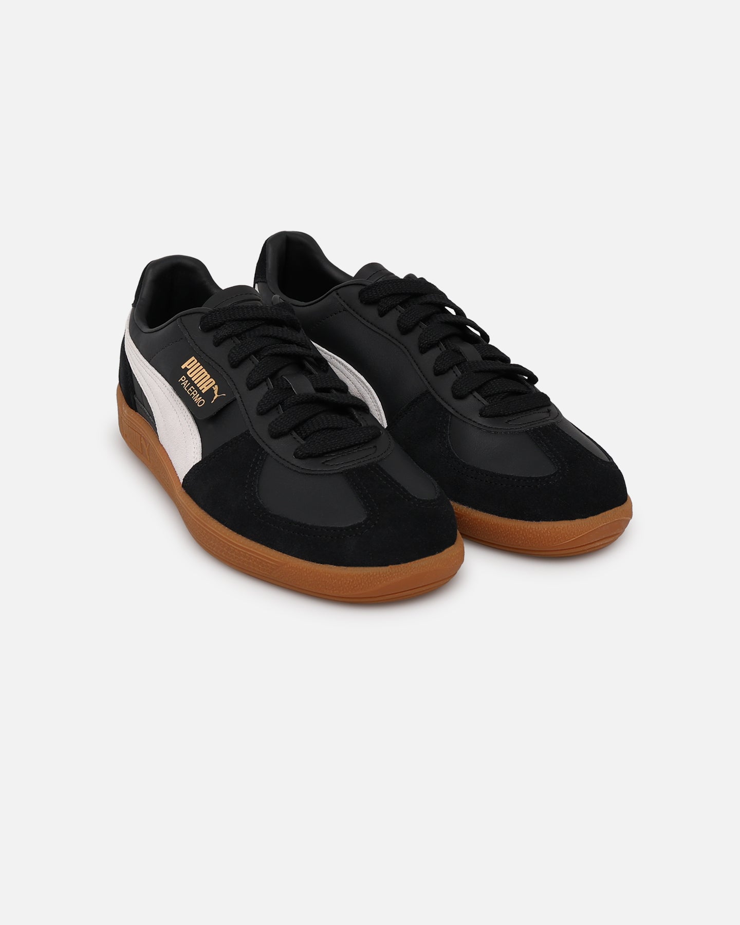 Puma Palermo Leather Sneakers Puma Black、mySite、zt4zffjzw
