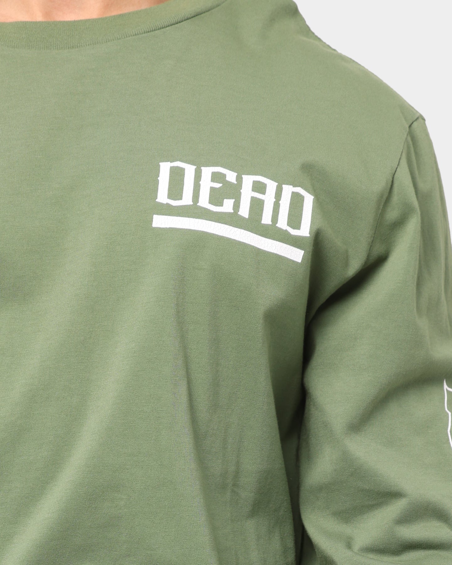 Dead Studios Rival Long Sleeve T-Shirt Olive Green、mySite、zt4zffjzw