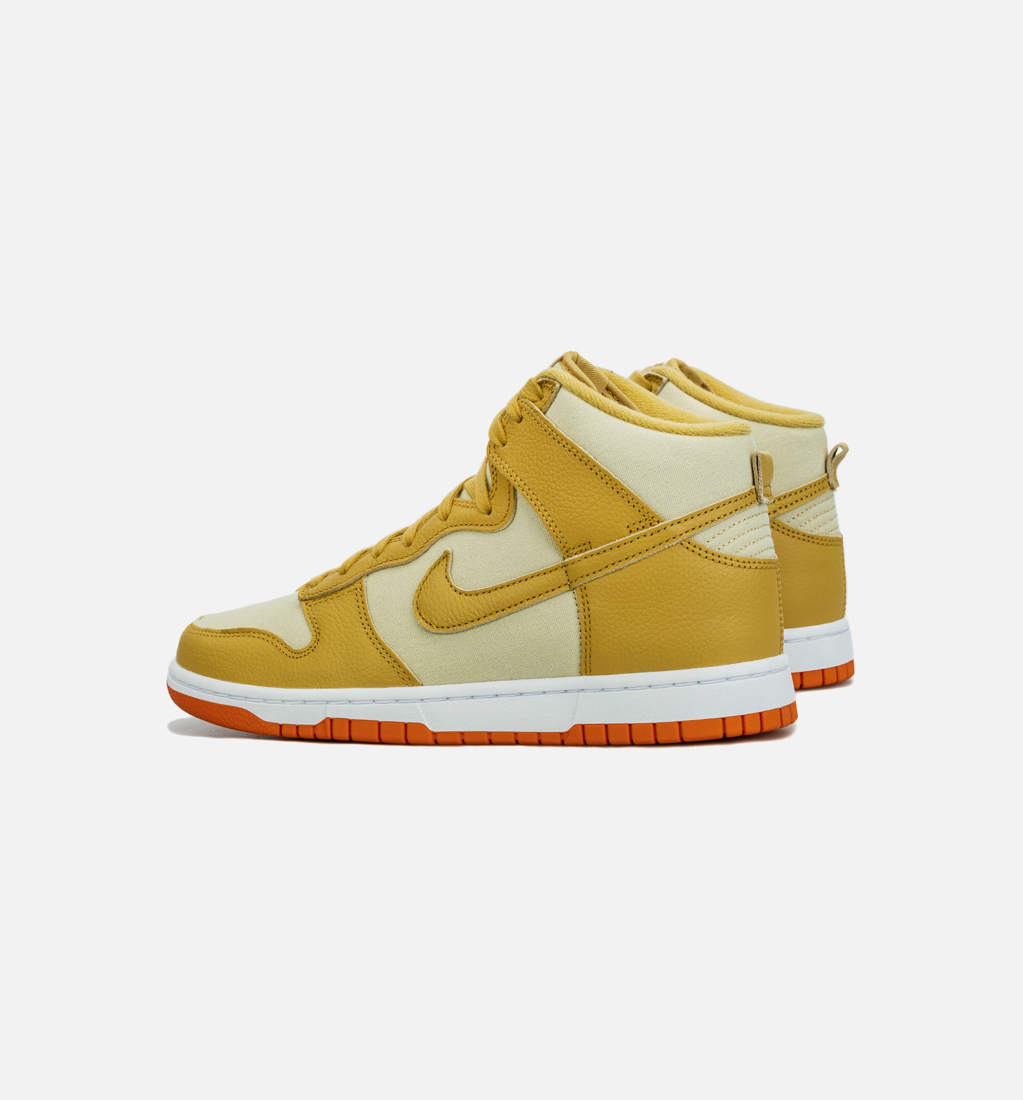 Dunk High Gold Canvas Mens Lifestyle Shoe - Gold/Beige、mySite、dreamappss