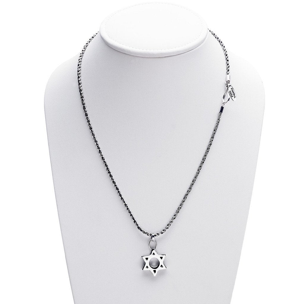 Jewish Museum Jewish Star Necklace- Sterling Silver、mySite、topwebapps