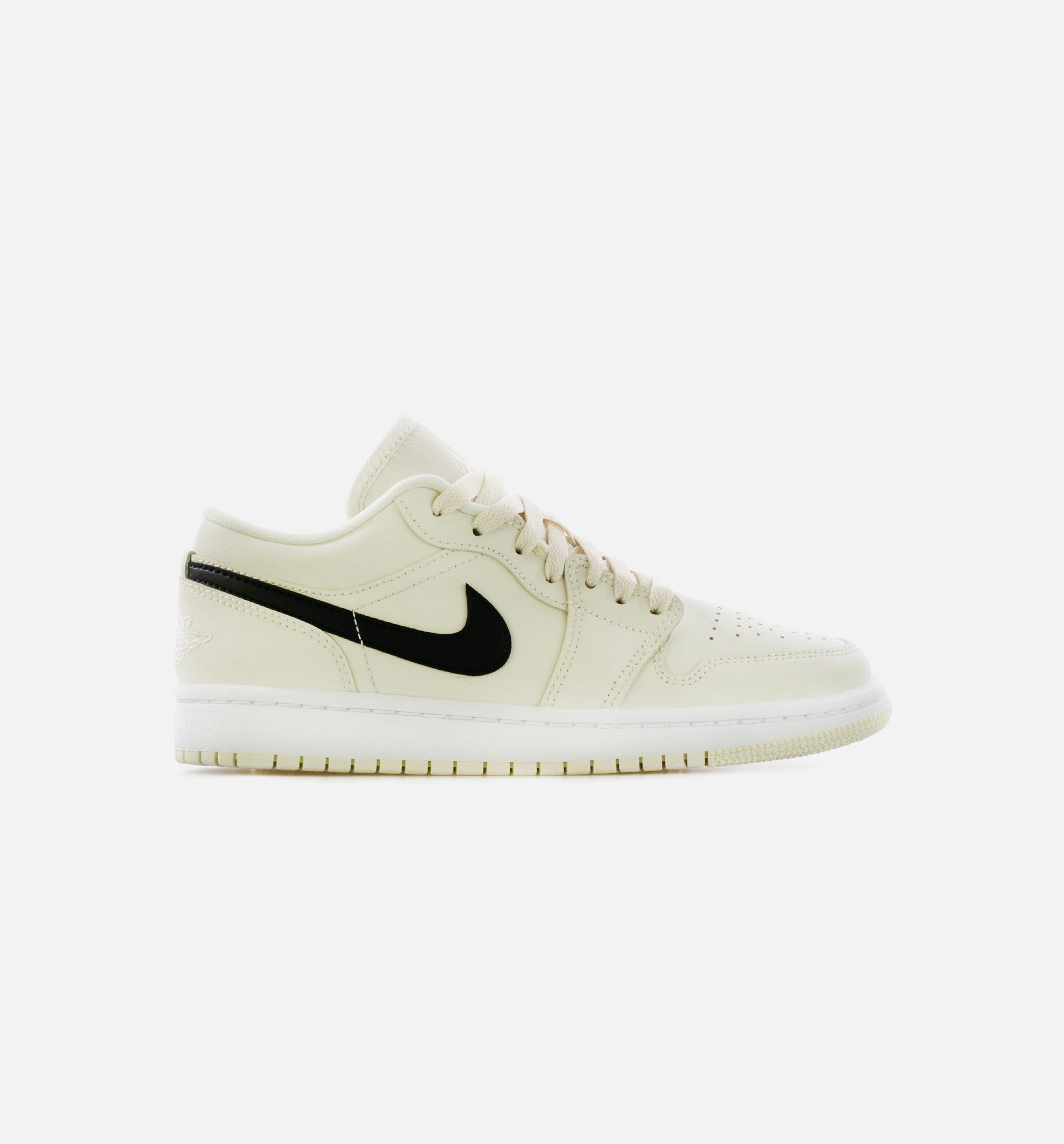 Air Jordan 1 Low Womens Lifestyle Shoe - Cream/Black/White Limit One Per Customer、mySite、dreamappss