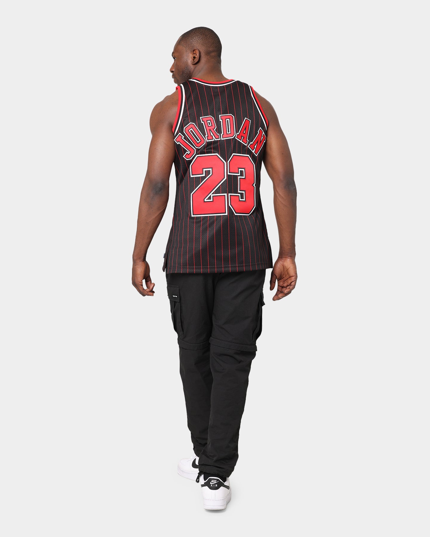 Mitchell & Ness Chicago Bulls Michael Jordan '95-'96 #23 Authentic Jersey Black、mySite、zt4zffjzw