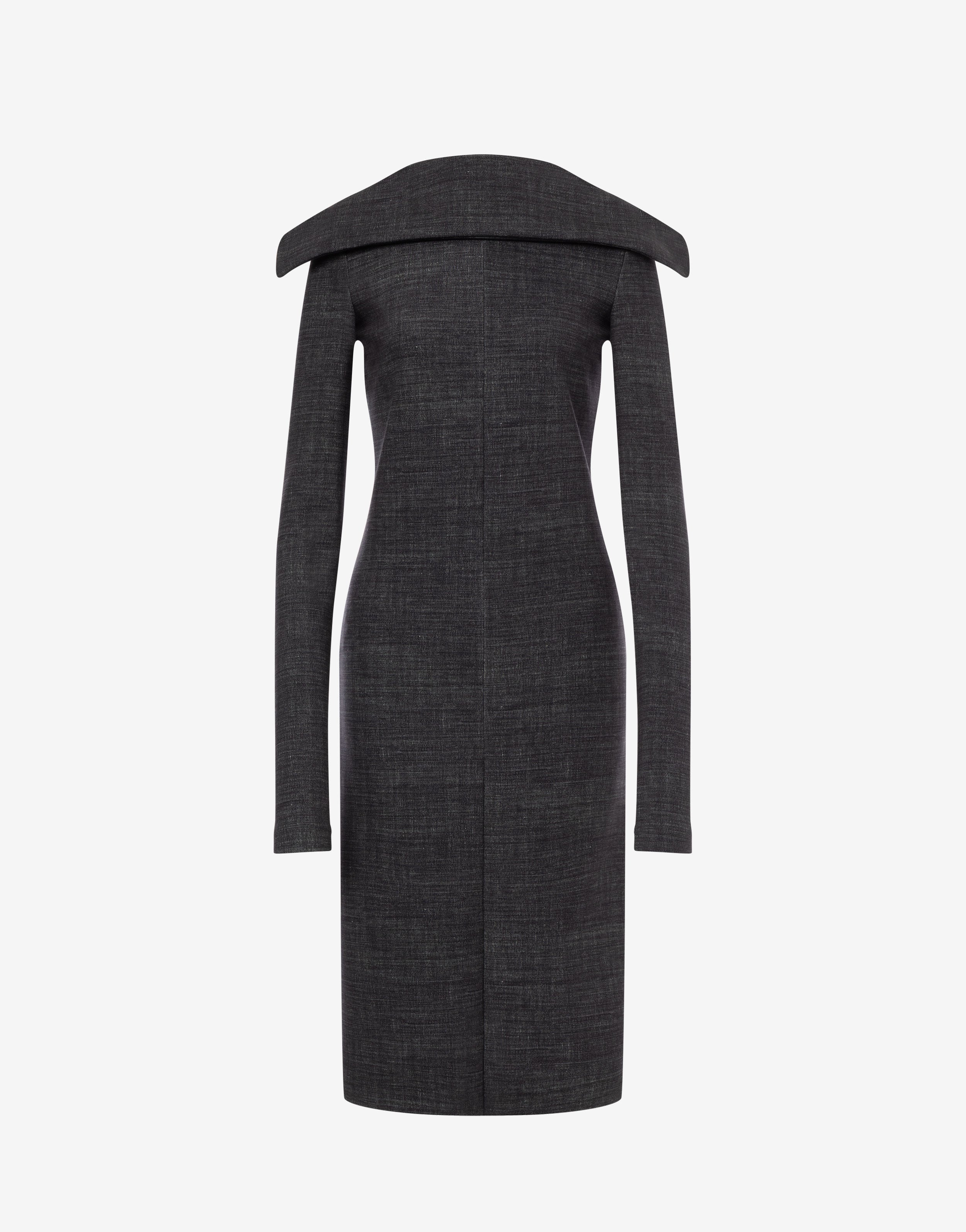 Abito longuette in neoprene stampato、mySite、aoinhome