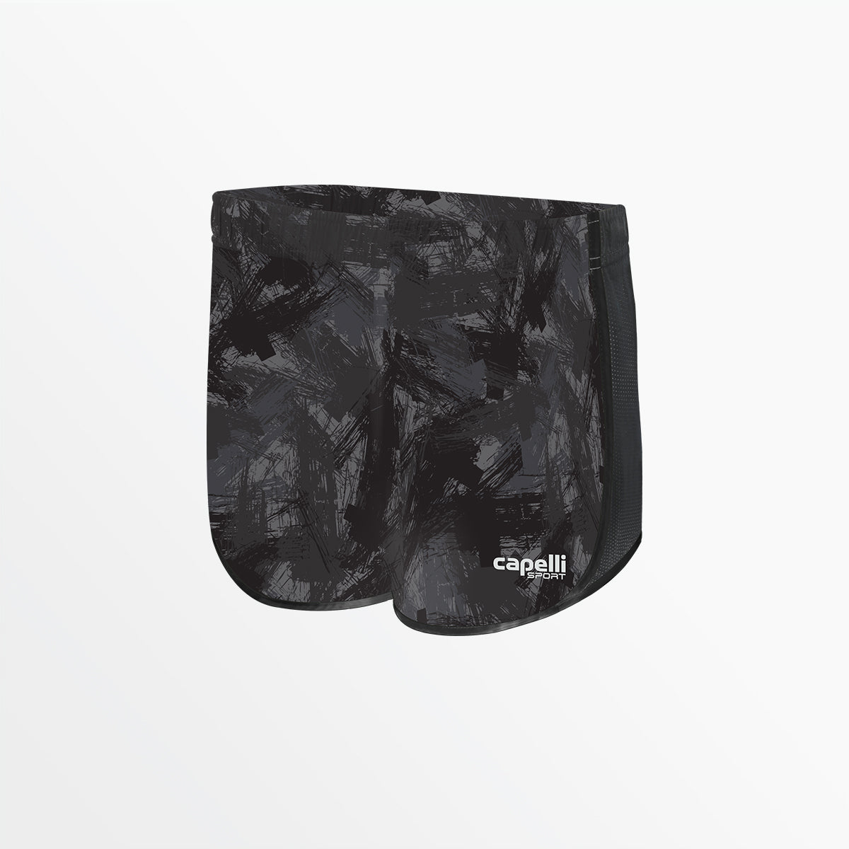 WOMEN'S CAMO STROKES RUNNING SHORTS、mySite、neckold