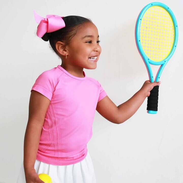  Kids Active Short Sleeve Athletic Top | Power Pink、mySite、layawaytickets