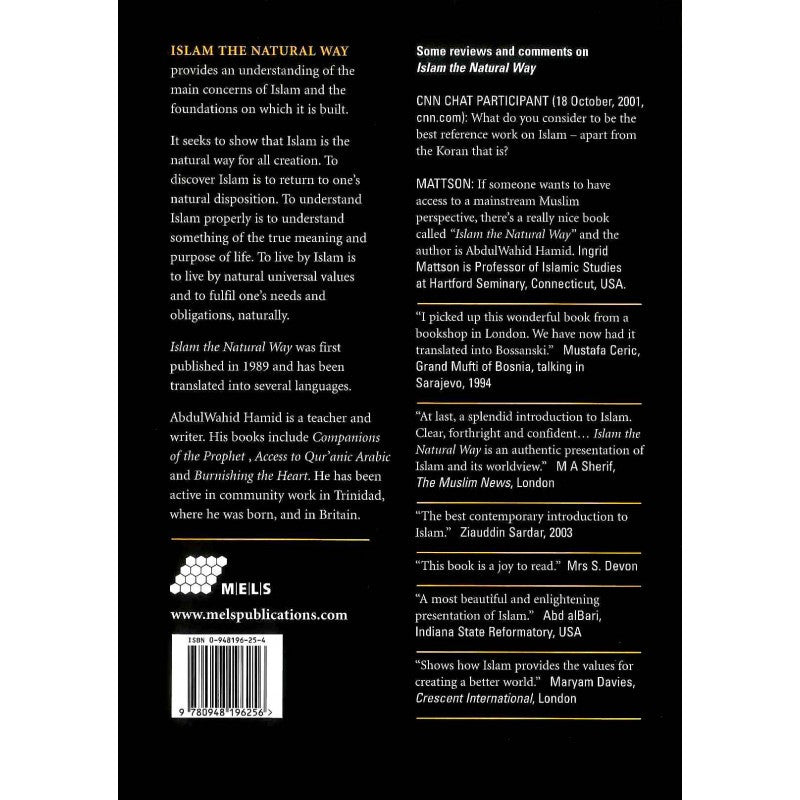 Islam The Natural Way By Abdul Wahid Hamid、mySite、topwebapps