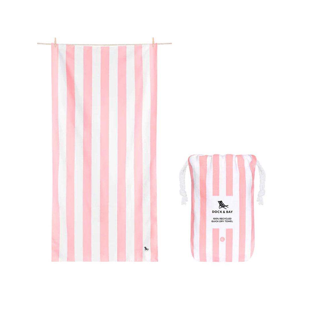  Dock & Bay Beach Towel - Malibu Pink、mySite、merchandisen