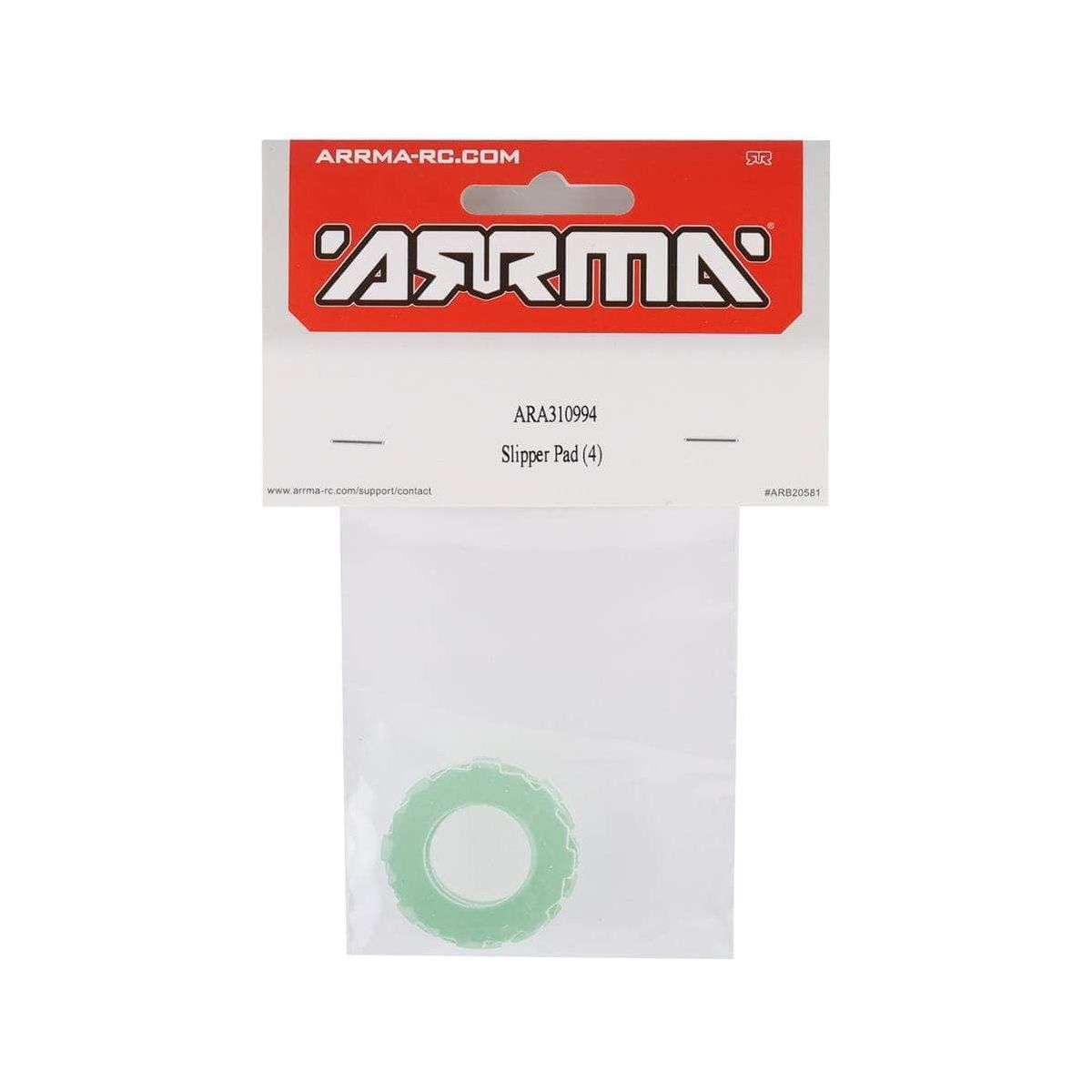  ARA310994, Arrma Mega/3S BLX Slipper Pad (4)、mySite、merchandisen