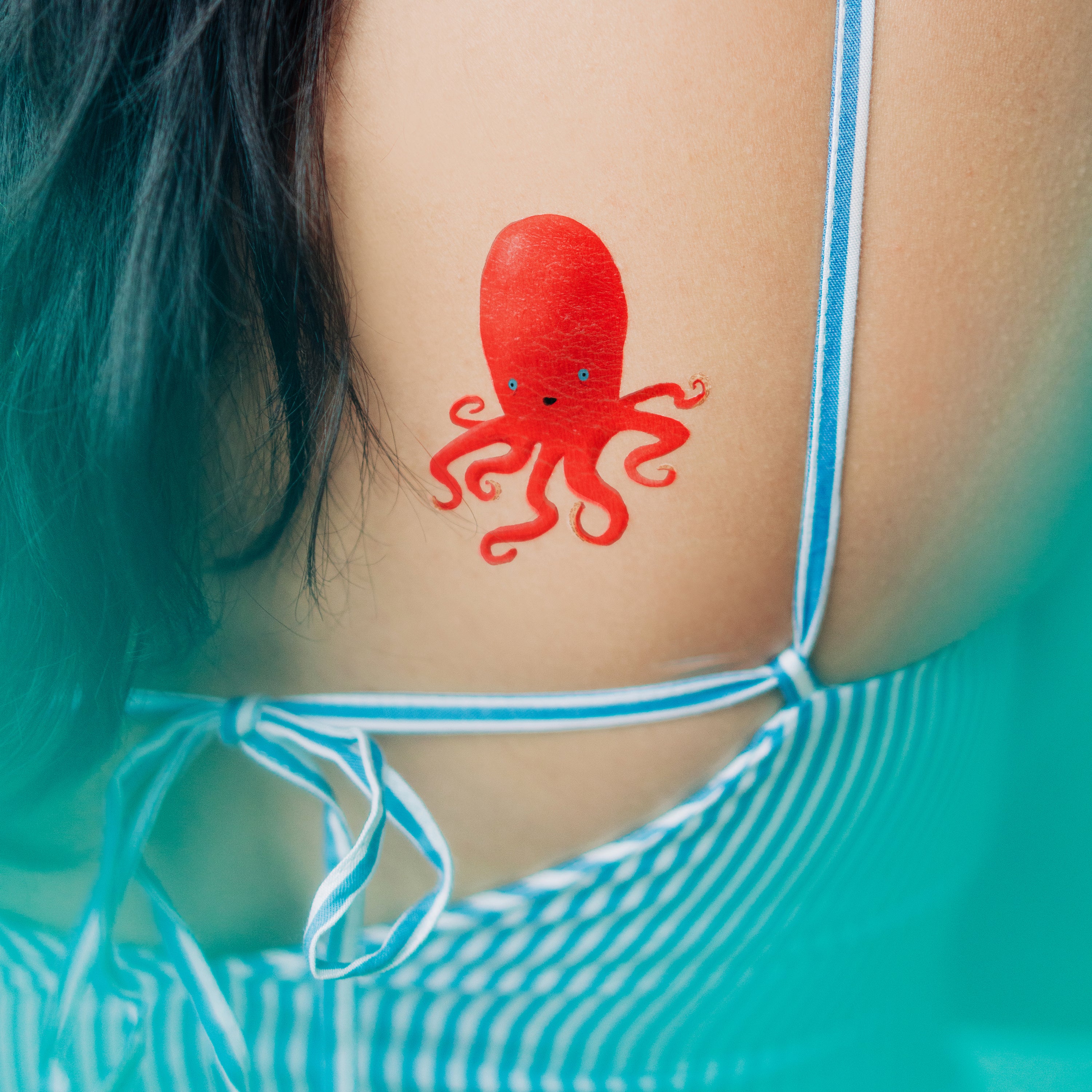  Ruby Octopus Tattly Temporary Tattoos、mySite、ghnorth