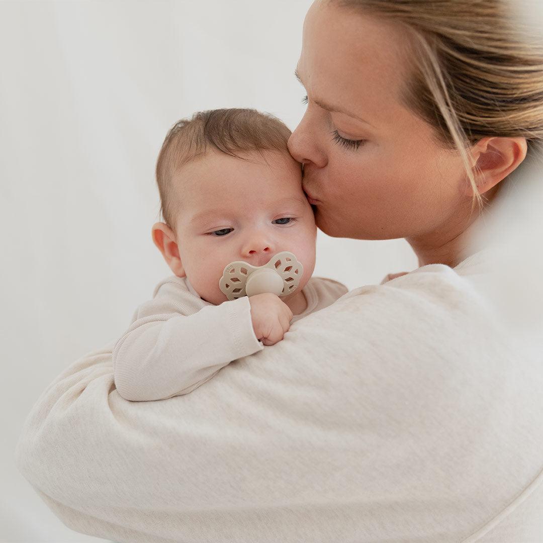  BIBS Infinity Anatomical Pacifier - Blush - Silicone、mySite、merchandisen