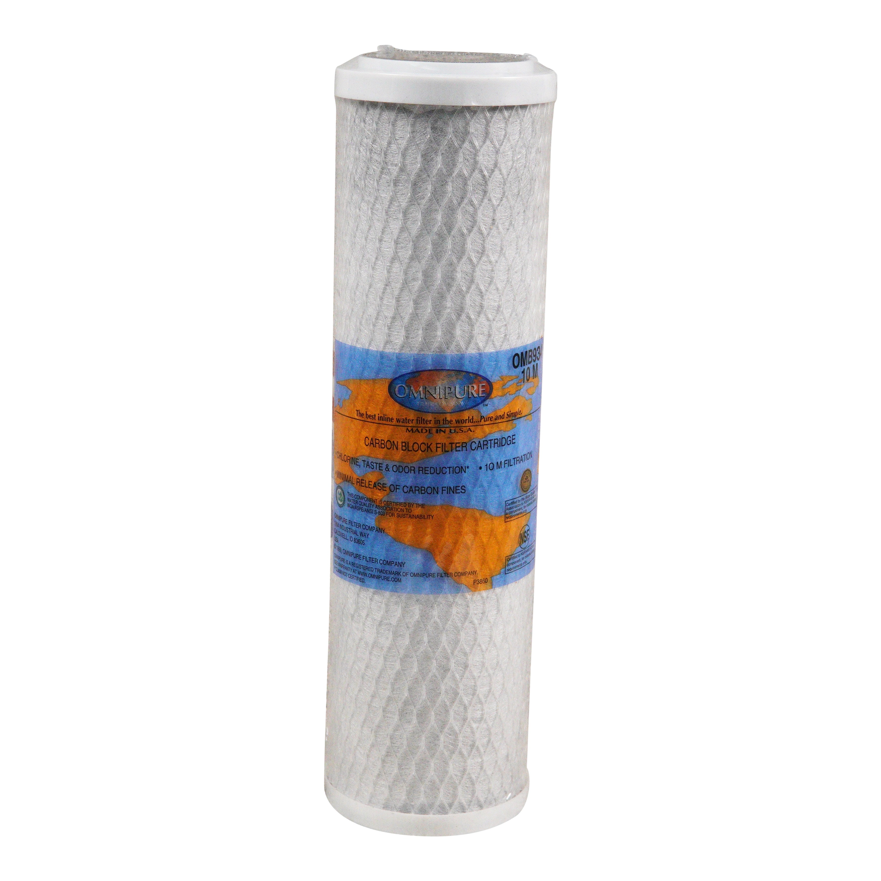 Omnipure Carbon Filter 10 Slimline #OMB934XF、mySite、noshort