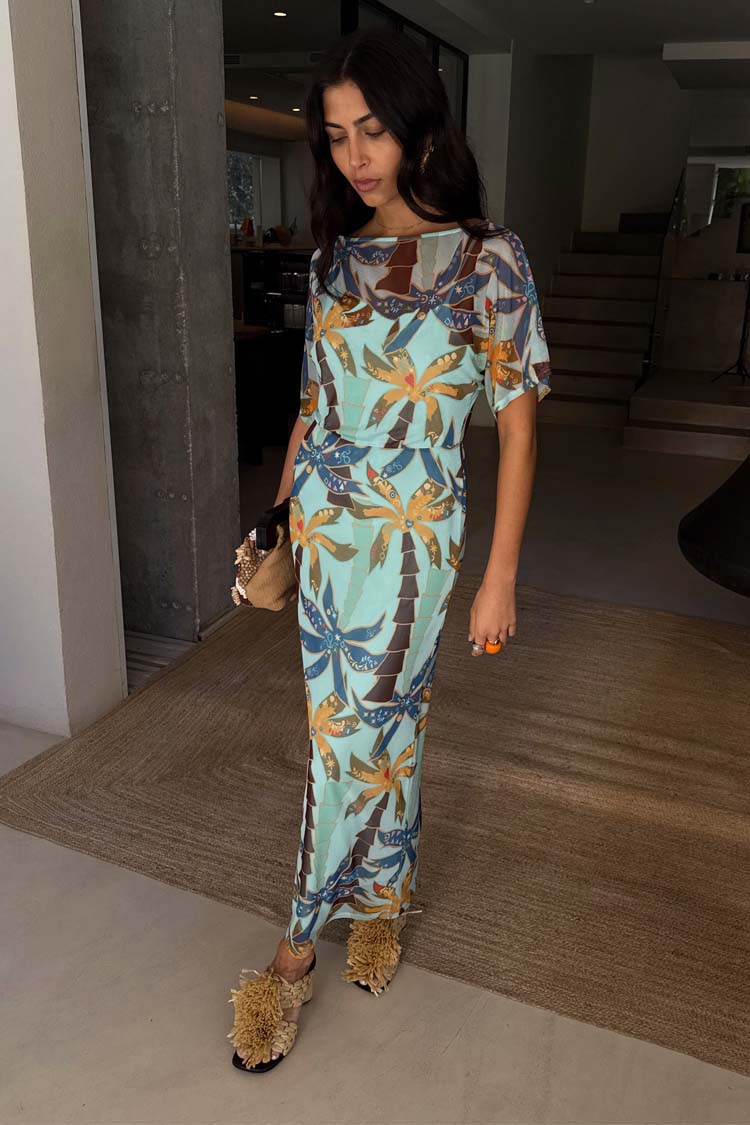 Azura Palms Mesh Tilly Dress、mySite、solidvoid