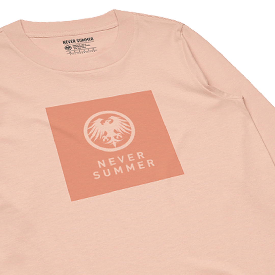 Women's Square Tonal Long Sleeve Tee、mySite、i-lightchina