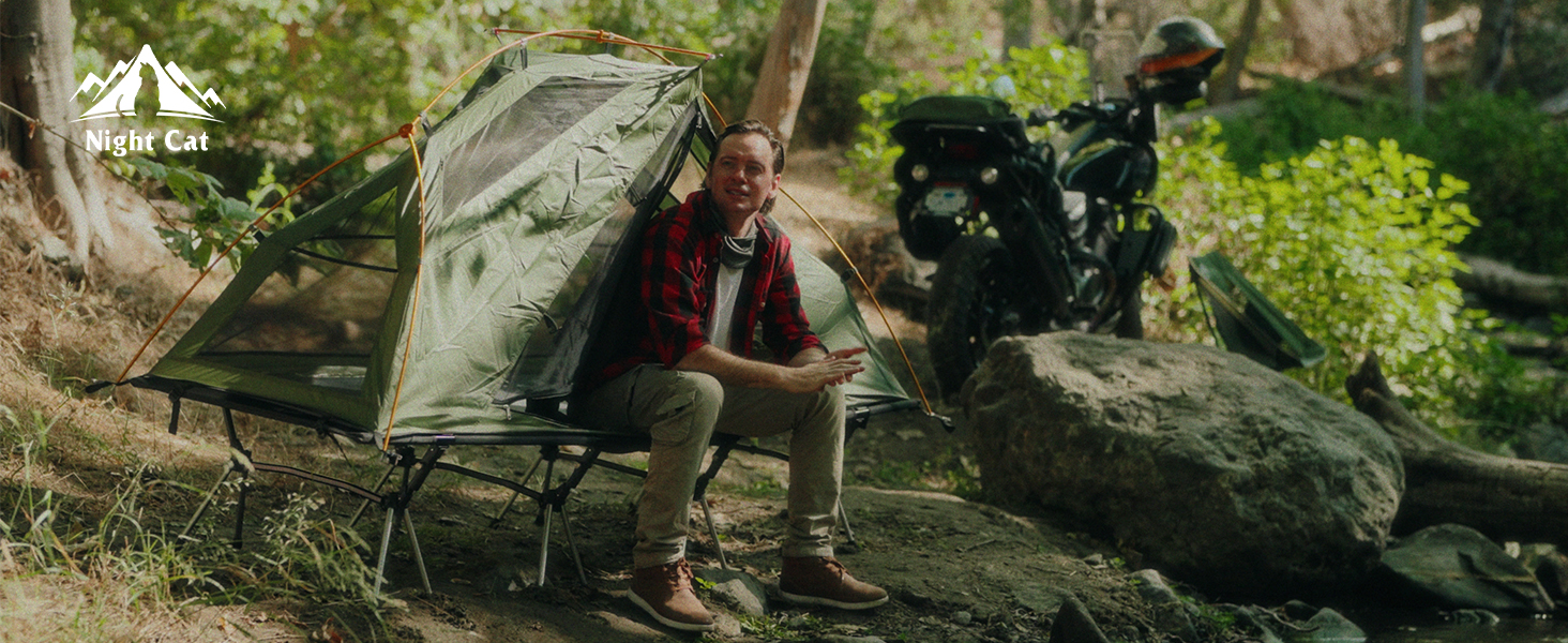 camping cot tent