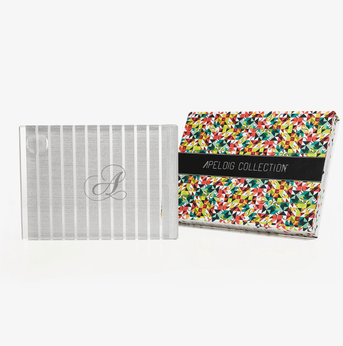 Striped Acrylic Challah Board + Knife - Choice of Colors、mySite、topwebapps