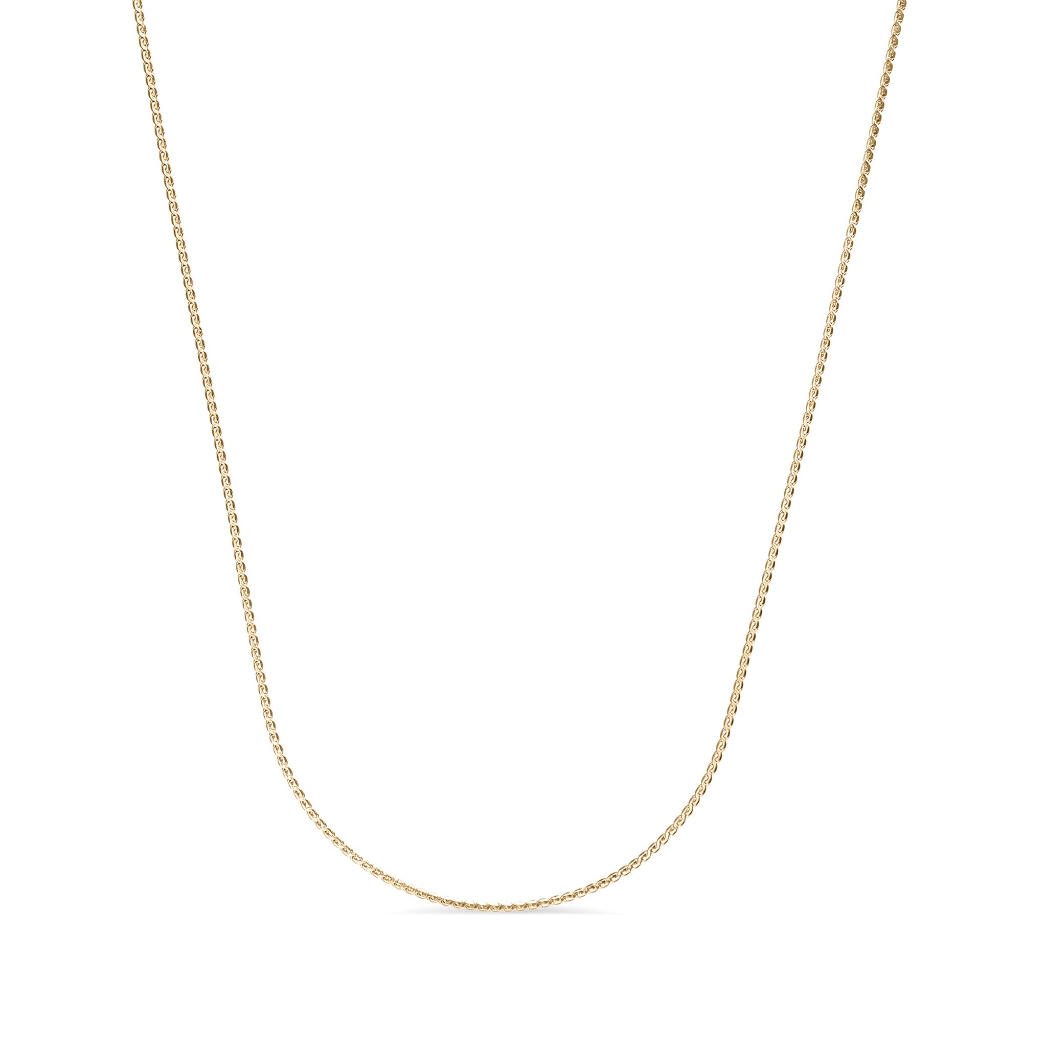 18K Gold PVD Stainless Steel Serpentine Chain Necklace / CHN3013、mySite、dreamappss