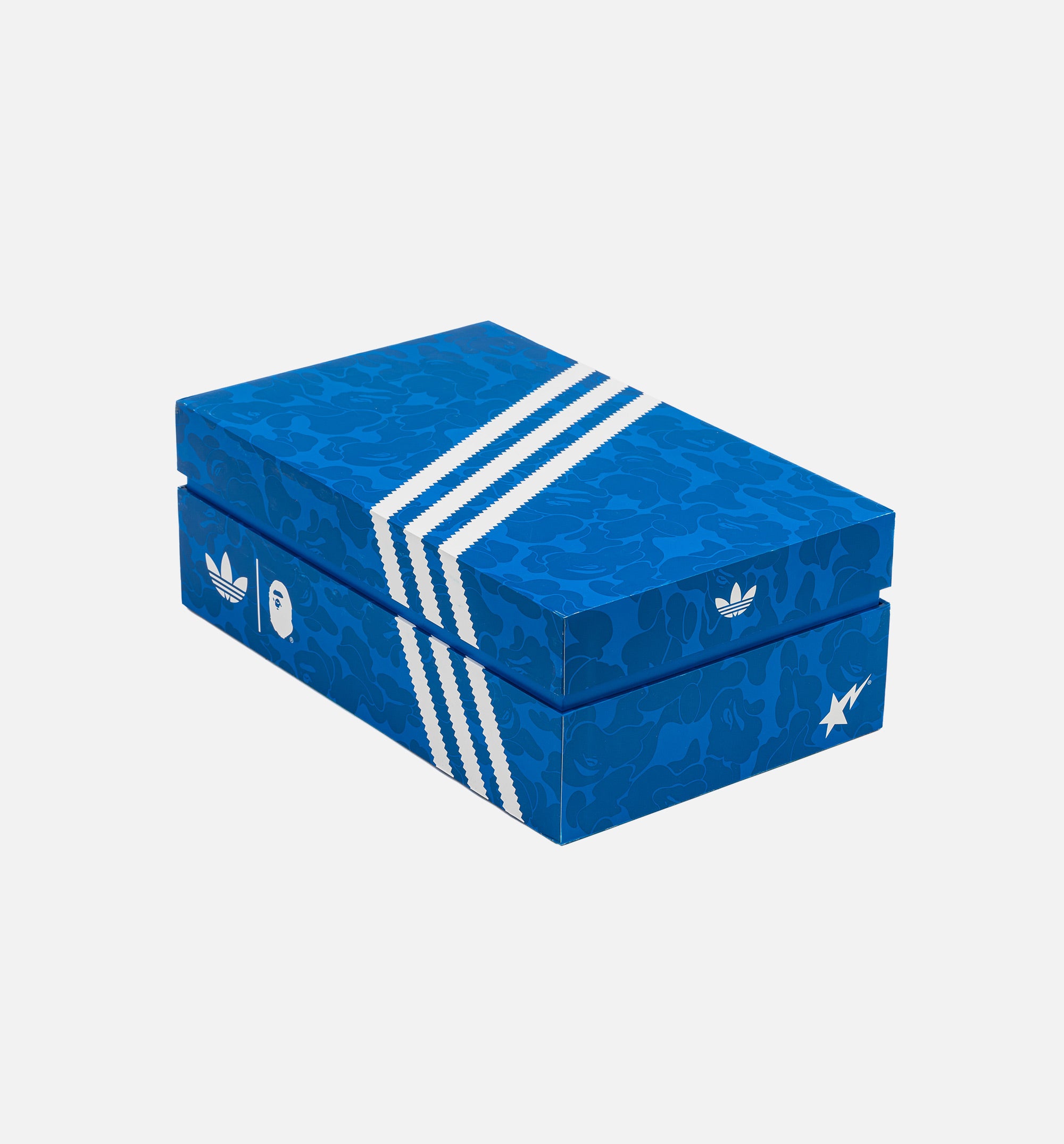 Bape x Adidas Superstar Vintage Mens Lifestyle Shoe - Blue/White、mySite、dreamappss
