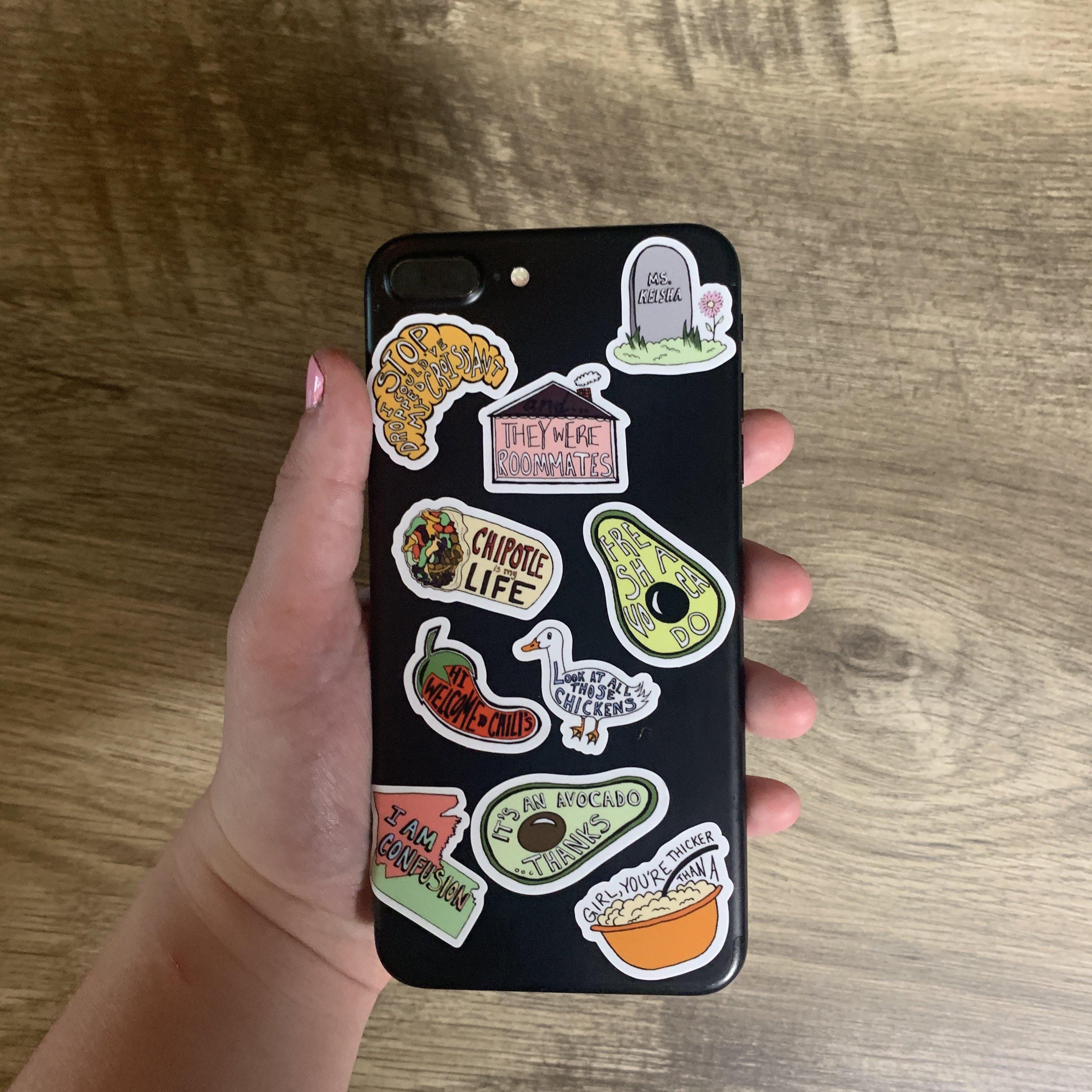  Sheet of Mini Stickers - Vine Stickers - 10 Designs、mySite、elrpsem3k