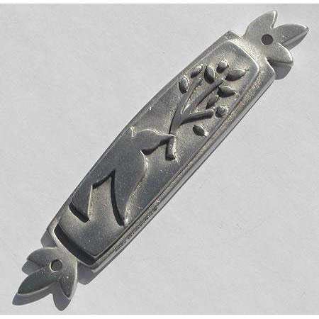 Emily Rosenfeld Pewter Dove Mezuzah、mySite、topwebapps