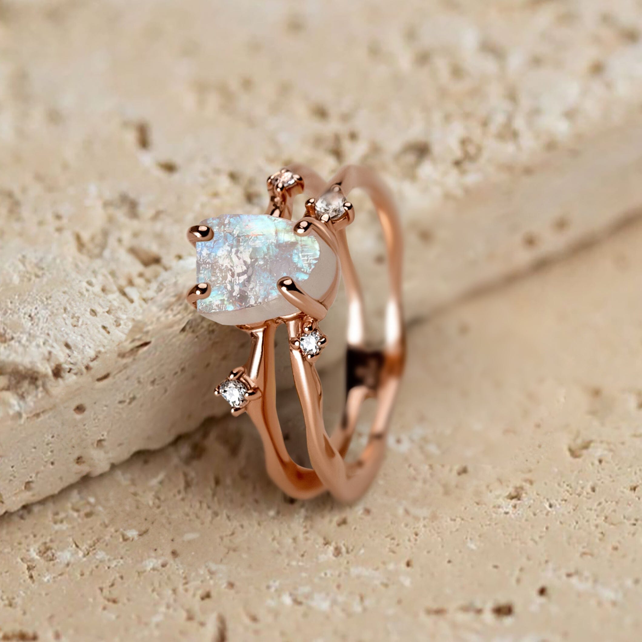 Raw Crystal Ring - Flow、mySite、hinf8tx79