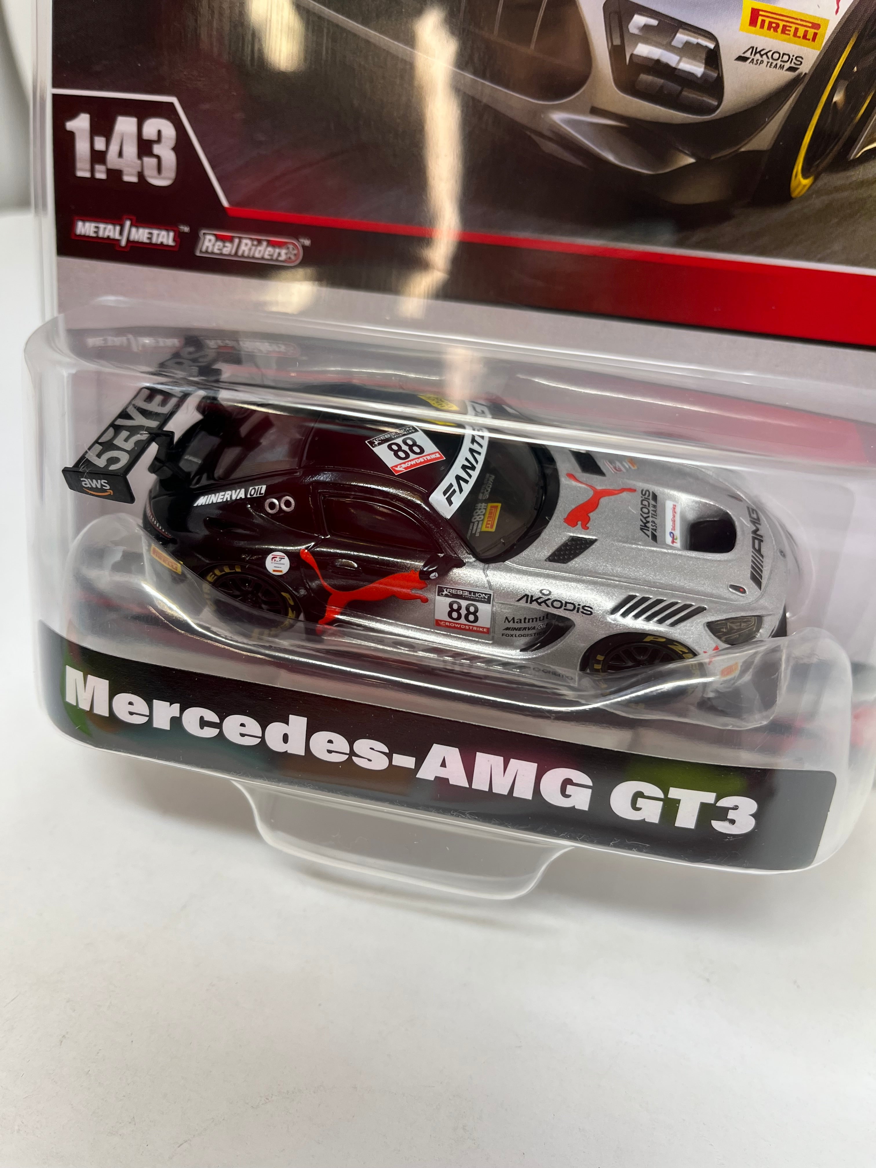 Mercedes-AMG GT3 * 2024 Hot Wheels 1:43 Scale Case C、mySite、hgirdovlk