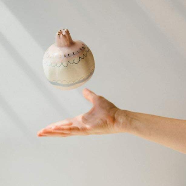 Blush Pomegranate Sculpture by SIND Studio、mySite、topwebapps