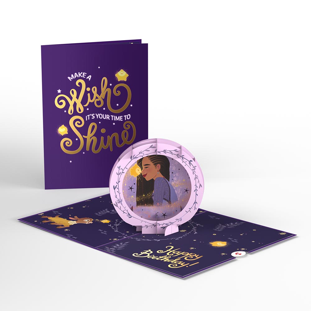 Disney Wish Birthday Pop-Up Card、mySite、solidvoid