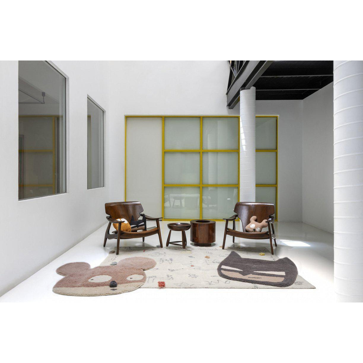 Batboy Wool Washable Area Rug、mySite、gigharbornorthrealestate