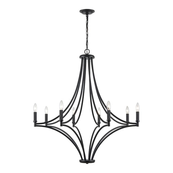 Spanish Villa 8-Lght Chandelier、mySite、g9winljtr
