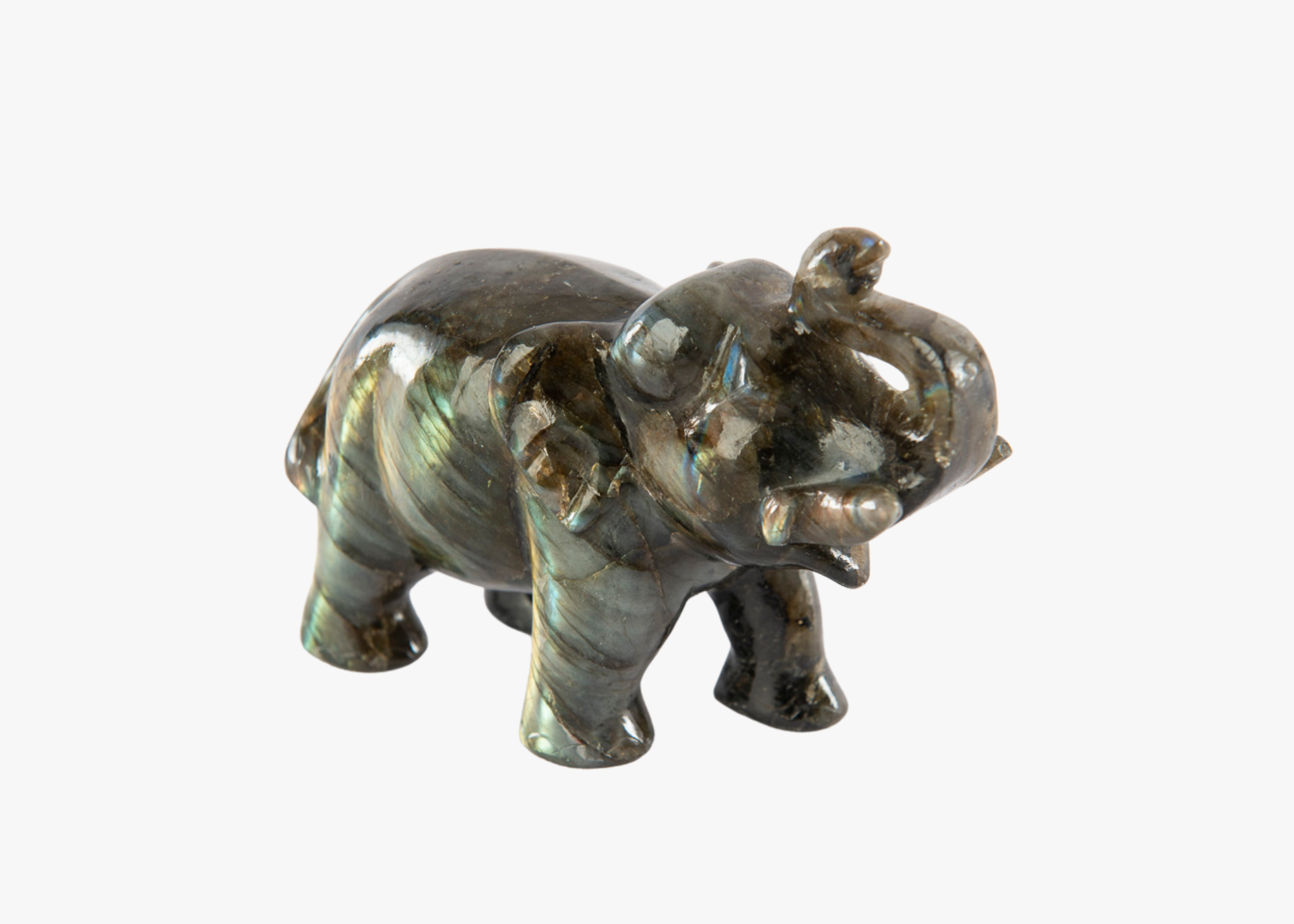 Labradorite Elephants (Small, Medium, Large)、mySite、topwebapps