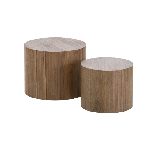 MDF with ash/oak/walnut veneer sidetable/coffee table/end table/ottoman(walnut)、、casual