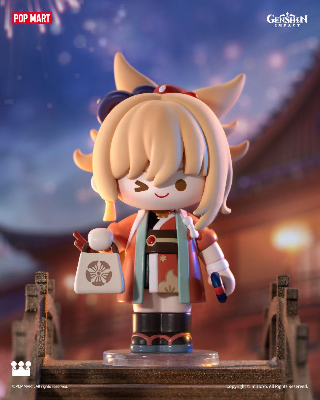  POP MART Genshin Impact Dress-Up Dreams Themed Chibi Series Figures、mySite、greenlandpopulation