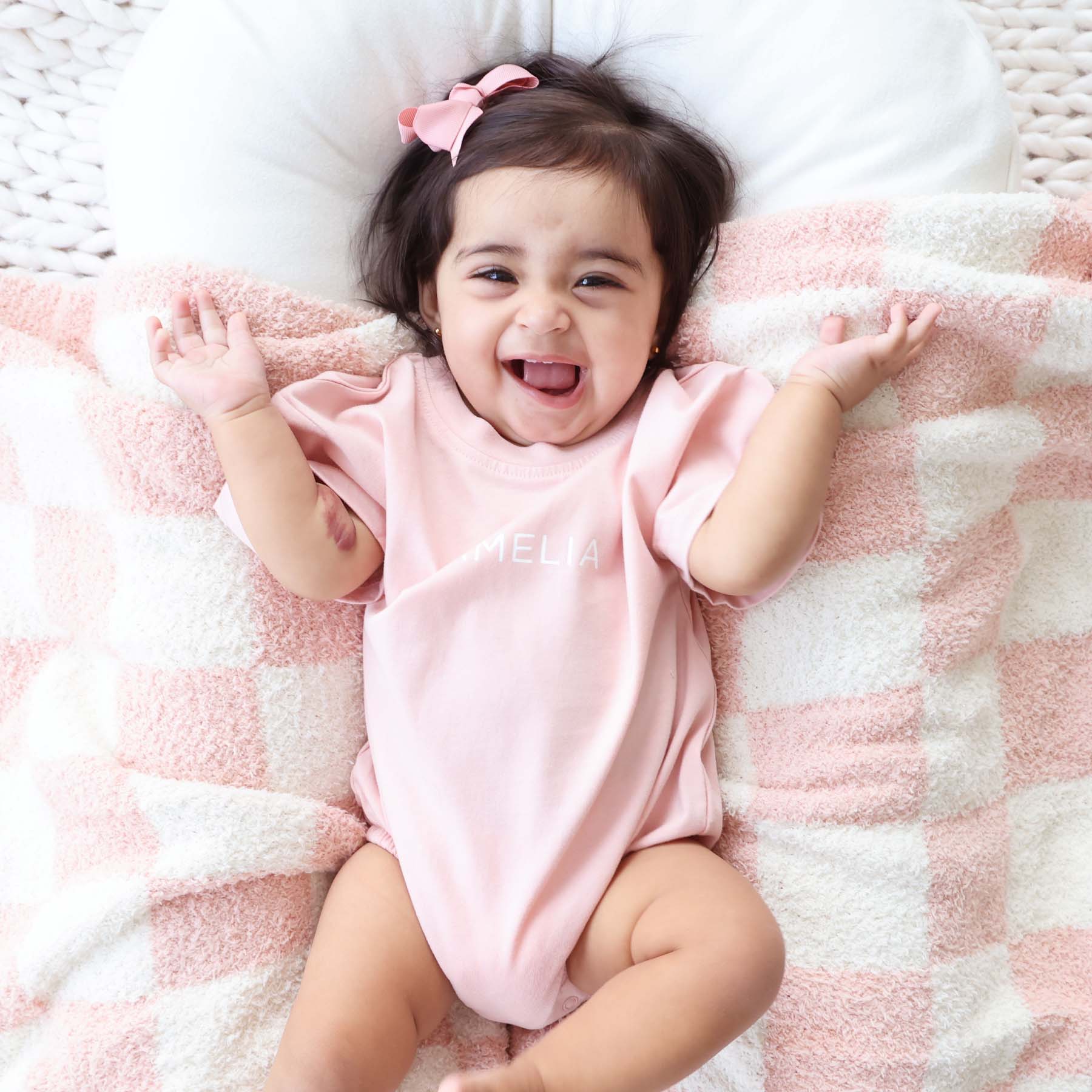  CuddleLane™ Luxe Blankets | Rose Check、mySite、layawaytickets