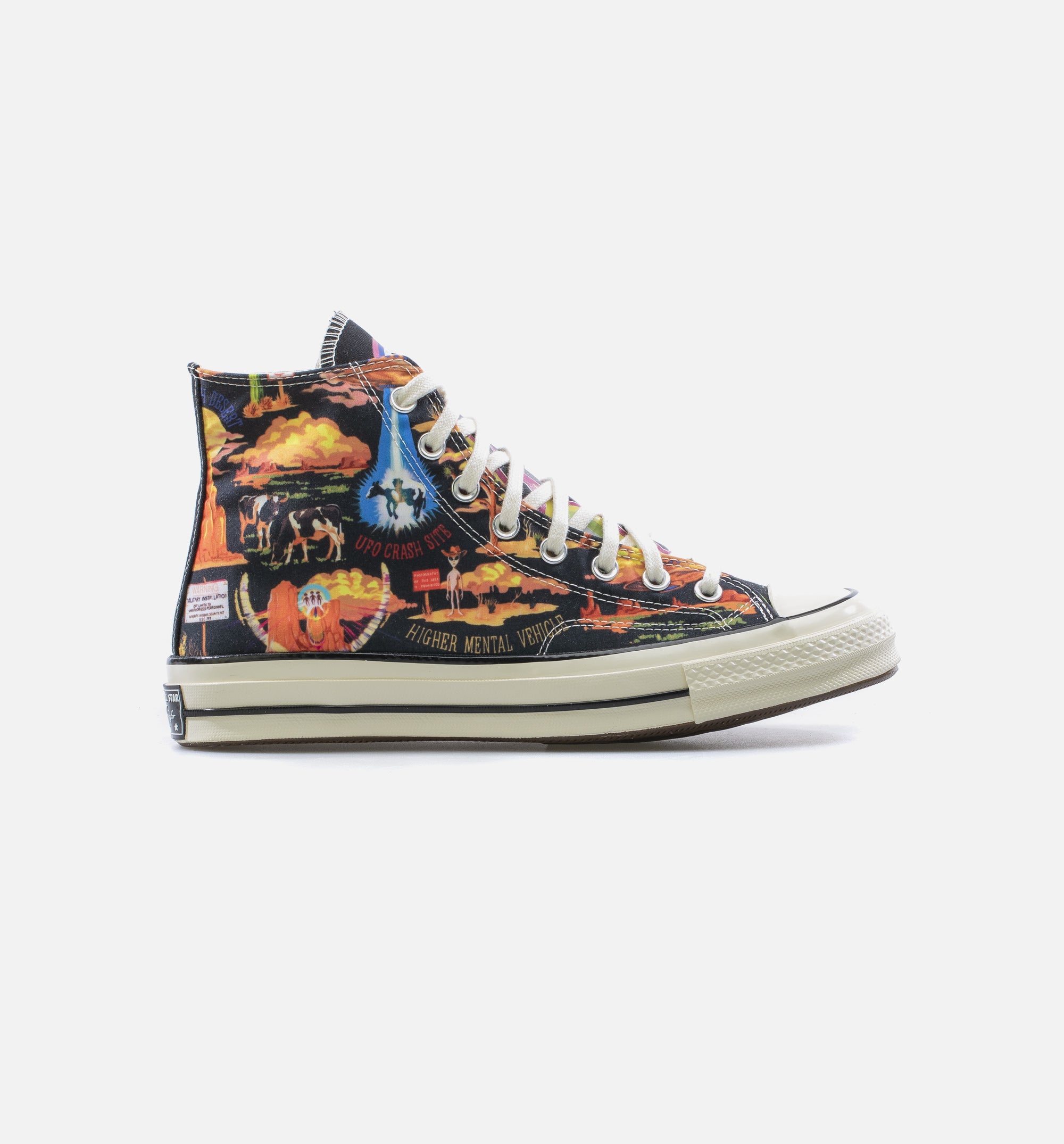 Chuck Taylor 70 Wild West High Top Mens Shoe - Bone/Multi/Orange/Black、mySite、dreamappss