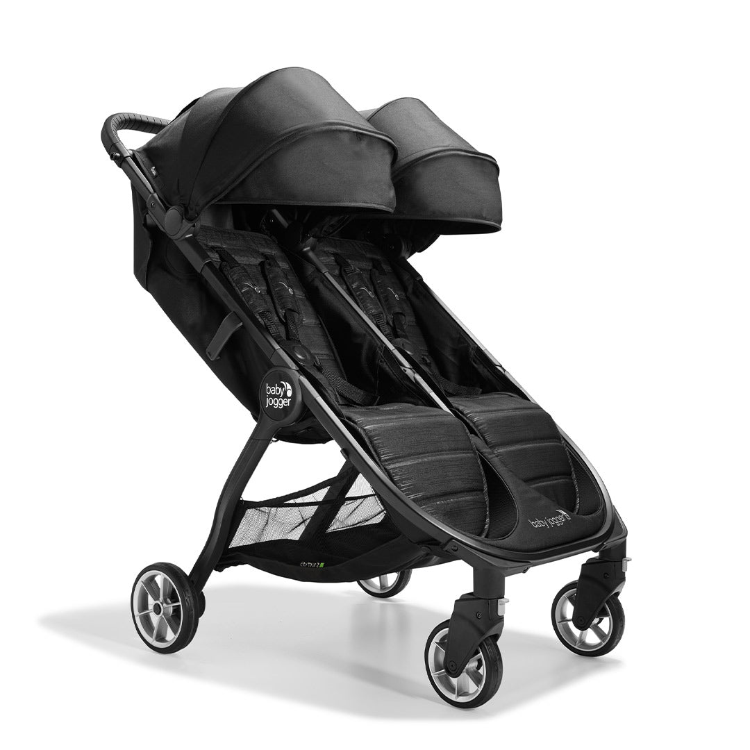  Baby Jogger City Tour 2 Double Stroller - Pitch Black、mySite、merchandisen