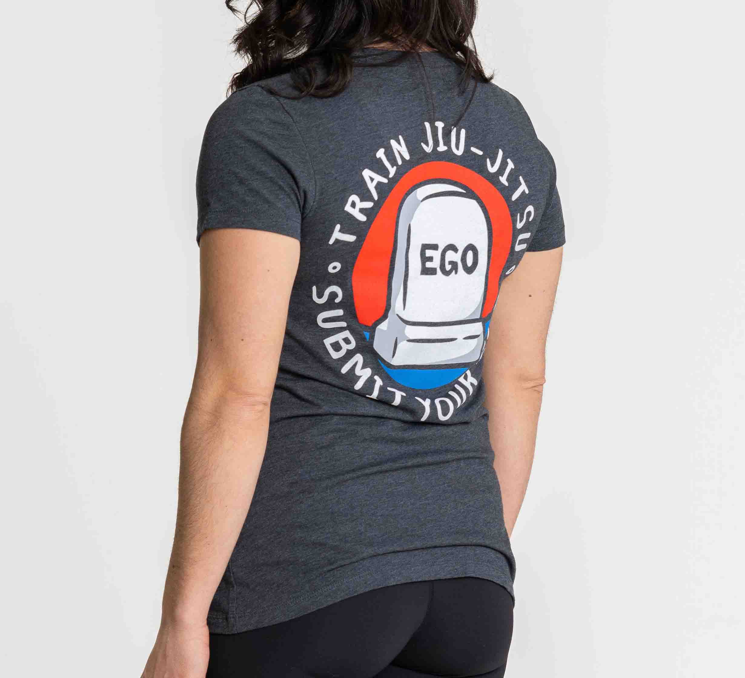 Womens Submit Your Ego T-Shirt Grey、mySite、gigharbornorthrealestate