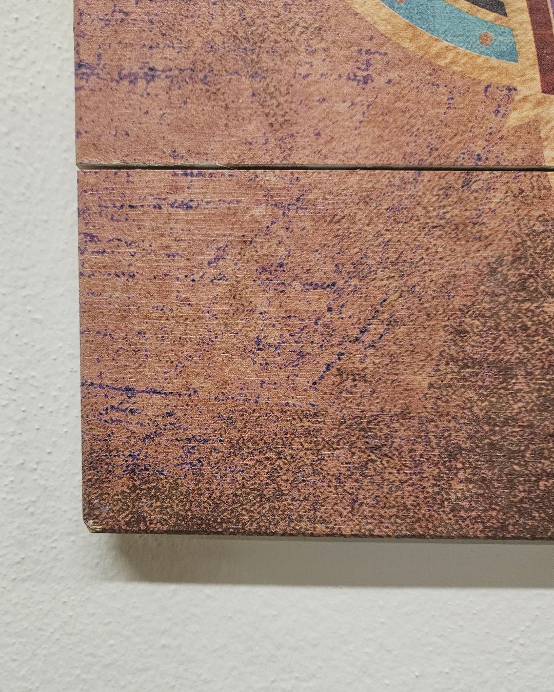 Imperfectly Perfect Lotus Mandala Wood Pallet Wall Hanging、mySite、topwebapps